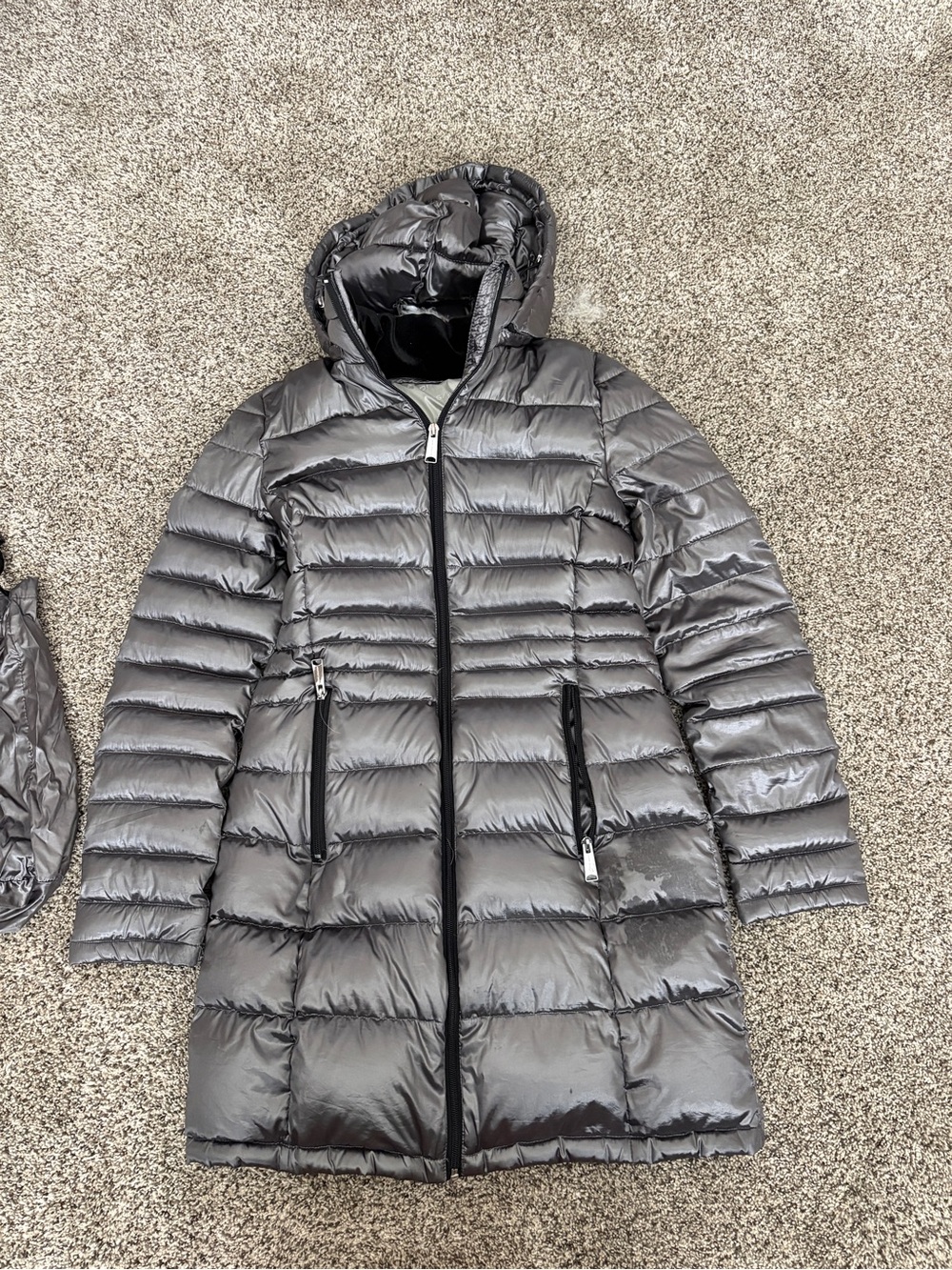 Andrew Marc Premium Lightweight Long Packable Jacket
